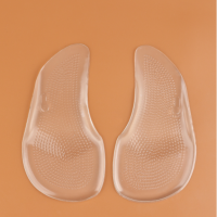 ราคา 1 คู่แผ่นรองฝ่าเท้านุ่ม, ฝ่าเท้าแบนโปร่งใส, อุ้งเท้าสูง, แผ่นรองเท้าที่ปรับแก้ไข, รองรับฝ่าเท้า, เหมาะสำหรับผู้ชายและผู้หญิง (28339827561)