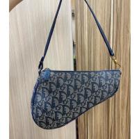 ราคา Christian Dior Vintage Mini Saddle Bag ของแท้ กระเป๋ามือสอง แบรนด์เนม พอช สะพายไหล่ (20502570504)