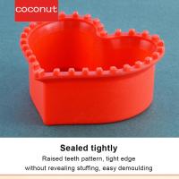 ราคา 1/2 3 ชิ้นเครื่องตัดแซนวิชรูปหัวใจสะดวกซีล Simple Operation Crimper ในครัวเรือนแซนวิชเครื่องครัว (43474967530)