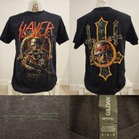 ราคา เสื้อวง เสื้อวงร็อค Slayer ลิขสิทธิ์แท้ 100% ป้ายGILDAN UK ของแท้ สินค้ามือ1 (28807009127)