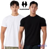 ราคา Hugvone เสื้อแขนสั้น รัดกล้ามเนื้อ สีพื้น 13 สี (24920042033)