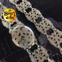 ราคา งานคละลายเข็มขัดโรเดียม!!!ราคาโรงงานเน้นลายล้านนาโบราณทำจากโลหะเงินโรเดียมอย่างดี งานสวย ปราณีต ทนทาน (2675918387)