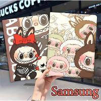 ราคา เคสแท็บเล็ต เคส Samsung Galaxy Tab S7 S8 S9 S7FE S9FE S6 A8 A9 A9+ Galaxy Tab S7+ S8+ S9+ 360 ° เคสฝาพับ Samsung Labubu (24077441265)