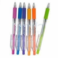 ราคา ปากกาน้ำเงินด้ามใส (2487551193)