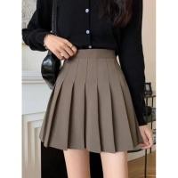 ราคา กระโปรงทรงเทนนิสสาวอวบ ไซส์ 3xl สีน้ำตาล (24315987716)