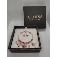 ราคา งานกล่อง สร้อยคอ, สร้อยข้อมือ + ต่างหูแบรนด์ Guess ❓และสร้อยข้อมือ Juicy Couture (27053094444)