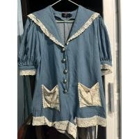 ราคา จั้มสูมยีนส์ ไซส์L ป้าย Widelia@real มือ✌ของแม่ค้า ขอคนรับงานมือสองได้ งดดราม่านะคะ (20977046753)