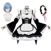 ราคา Holoun Ram Rem Cosplay ชุดคอสเพลย์ RE:ZERO ชุดแม่บ้าน ชีวิตในโลกที่แตกต่างจากศูนย์ Anime (27163757976)
