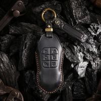 ราคา Cowhide หนังกุญแจรถสําหรับ Xpeng X9 G9 MPV พวงกุญแจ Fob อุปกรณ์เสริม (42219416037)