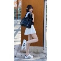 ราคา 100%ของแท้ Adidas originals SUPERSTAR Low sneakers White/Black รองเท้ากีฬา รองเท้าวิ่ง (41923483829)