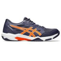 ราคา ASICS : 1071A091.500 GEL-ROCKET 11 MEN CPS ผู้ชาย รองเท้ากีฬาในร่ม ของแท้ INDIGO FOG/NOVA ORANGE (25240904597)