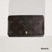 ราคา กระเป๋าสตางค์ Louis Vuitton มือสองของแท้ มีตำหนิ (16993106469)