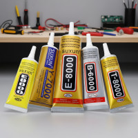 ราคา B-7000 B-6000 E-8000 T-8000 Y-7000 กาวใสสําหรับเครื่องประดับโลหะ, กาวเหลวใสสําหรับซ่อมโทรศัพท์, กระจก, ไม้, งานฝีมือหินเทียม, DIY กระบอกน้ํา (42923750466)