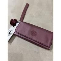 ราคา กระเป๋าเงินใบยาว Kipling สีแดงเมทัลลิค แท้100% ส่งฟรี (11095842640)