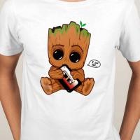 ราคา goodThanos avengers endgames guardian of galaxy Snap Marvel gamora ลำลองแขนสั้น O-Neck เสื้อยืดผู้ชายผ้าฝ้าย เสื้อยืดอนิ (23466834320)