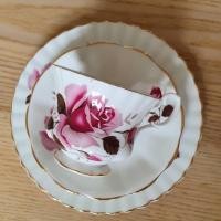 ราคา Trio - Bone Coronet China England ชุดถ้วยชานำเข้าจากอังกฤษ (12344635505)