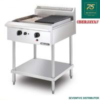 ราคา BERJAYA เตาย่างแบบหินลาวา เตาย่างแก๊ส 2หัวแก๊ส 60,000 BTU/HR BER1-CRB2BFS (22443290072)