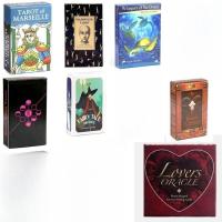 ราคา ไพ่ทาโรต์ ไพ่ทาโรต์ภาษาอังกฤษ ไพ่ออราเคิล การ์ดเกม The marseille The marseille Tarot (43120225355)