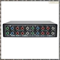 ราคา [LHY] สวิตช์ส่วนประกอบ RGB 5 3-Way YPBPR Cable Component Switch AV Switcher สําหรับ PS2 เครื่องเล่น DVD TV (25347469083)