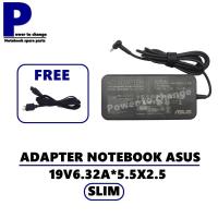 ราคา ADAPTER NOTEBOOK ASUS 19V6.32A*5.5X2.5 SLIM / สายชาร์จโน๊ตบุ๊ค เอซุส + แถมสายไฟ (11939240346)