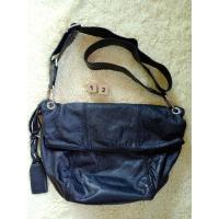 ราคา กระเป๋าสะพายยาวหนังแท้สีดำdkny (20160160687)