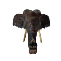 ราคา หัวช้างไทย ไม้แกะสลักหัวช้าง หัวช้างไม้ หัวช้างไม้แกะสลัก ขนาด12 นิ้ว แบบแขวนติดผนัง หัวช้างแกะสลัก หัวช้างติดผนัง (11220558890)