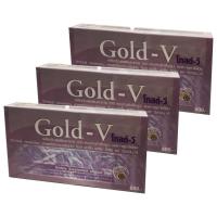ราคา Gold-V โกลด์ วี (3กล่อง x 30 เม็ด) (5135258726)