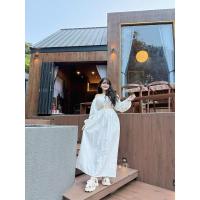 ราคา ชุดเซทปาดไหล่แขนยาวมีเชือกผูกด้านหน้า (25843589560)