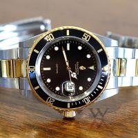 ราคา นาฬิกา SANDOZ รุ่น 89435 AG04 Quartz Sapphire 5ATM (หน้าดำ-2กษัตริย์) (22663178084)