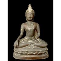 ราคา พระพุทธรูปเชียงแสน สิงห์หนึ่ง สกุลช่างปาละ เนื้อสัมฤทธิ์ หน้าตัก9นิ้ว (13092272566)