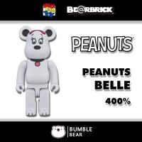 ราคา [‼️ของแท้, พร้อมส่ง‼️] 400% Bearbrick Peanuts Belle (11523295451)