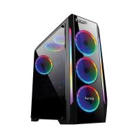ราคา ATX Case (NP) ITSONAS AURORA Shine RGB (Black) (4327224677)
