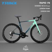 ราคา จักรยาน​เสือ​หมอบ​คาร์บอนระดับ​แข่งขัน​ TRINX​ F8 พร้อมล้อคาร์บอนทรงเคิร์ฟ50 (51403101828)