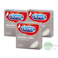 ราคา ดูเร็กซ์ แพ็ค 3 กล่อง ถุงยางอนามัย Durex Fetherlite Ultima (111582099)