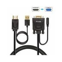ราคา HDMI to VGA Adapter พร้อม Audio Output รุ่น MODEL:5137 (แปลง HDMI เป็น VGA ADAPTER WITH AUDIO (1029061560)