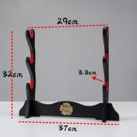 ราคา ขาตั้งดาบซามูไร 3 ชั้น ไม้แท้ แข็งแรง วางโชว์ดาบได้ 3 เล่ม (43564046911)