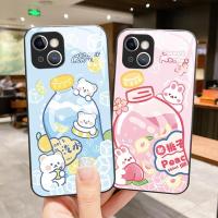 ราคา เหมาะสำหรับ Iphone 15 Pro Max Pro Plus 14 Pro Max กรณีโทรศัพท์มือถือกันกระแทกเคส Simple Cat Milk Tea Cat Milk Tea (28471077728)