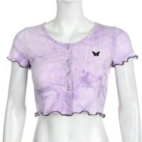 ราคา เสื้อครอป ลายมัดย้อม (7257080699)
