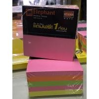 ราคา สีนีออน ชัดสุด!! Sticko Note โพสท์อิท กระดาษโน้ตกาวในตัว สุดคุ้มด้วยจำนวน 500 แผ่น จาก ตราช้าง Elephant (13275464182)