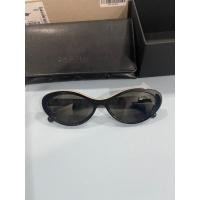 ราคา แว่นกันแดด #chanel #sunglasses Chanel oval sunglasses in black/beige ใช้น้อยมากกก (22775235883)