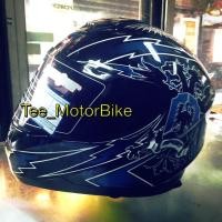 ราคา หมวกกันน็อคเต็มใบหุ้มคาง Spc ST ใหม่ ดำ/น้ำเงิน (4517426499)