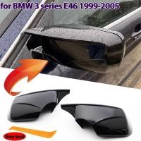 ราคา คาร์บอนไฟเบอร์ดูสีดําด้านข้างฝาครอบกระจกสําหรับ BMW E46 316i 318i 318d 320d 320i 323i 325i 328i 330d 330i 1998-2005 (44651566949)