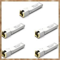ราคา [KYG] 5X SFP+ โมดูล RJ45 สวิทช์ GBIC 10G Connector SFP สายทองแดง SFP 10G พอร์ตไฟฟ้าโมดูลออปติคัลพอร์ตอีเธอร์เน็ต (29740196721)