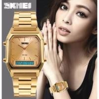 ราคา SKMEI 1220 นาฬิกาสองระบบ ของแท้ 100% ส่งเร็ว ไม่ต้องรอนำเข้า (1493301452)