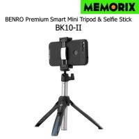 ราคา ถูกที่สุด BENRO BK10-II Premium Smart Mini Tripod & Selfie Stick with Remote ไม้เซลฟี่พร้อมรีโมท (3917525728)