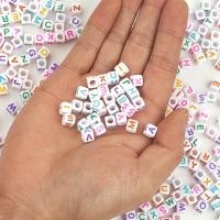 ราคา 50-100 ชิ้นสแควร์อะคริลิคตัวอักษรหลวมลูกปัด 6 มิลลิเมตรตัวอักษรภาษาอังกฤษลูกปัด DIY สร้อยคอสร้อยข้อมือทํา (27083795598)