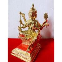 ราคา พระพรหมเนื้อเรซิ่นปิดทองแท้ (8548459097)