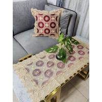 ราคา ปลอกหมอนอิงเก้าอี้, ปลอกหมอนอิงโซฟา, ผ้าปูโต๊ะสําหรับแขก, เย็บปักถักร้อยออแกนดี้ พรีเมี่ยมนําเข้า, 40ซม.x40ซม (23432809389)