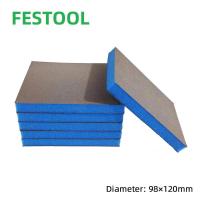 ราคา FESTOOL Sponge Sandpaper Car Paint Plastic Sanding Polishing Super Soft Double-sided Hand Grinder 220/800 Grit Abrasive (41968372470)