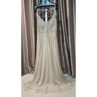 ราคา ชุดราตรีชุดออกงาน เดรสปักมุก งานป้ายมือสอง ราคาถูก size M-L (26066653694)